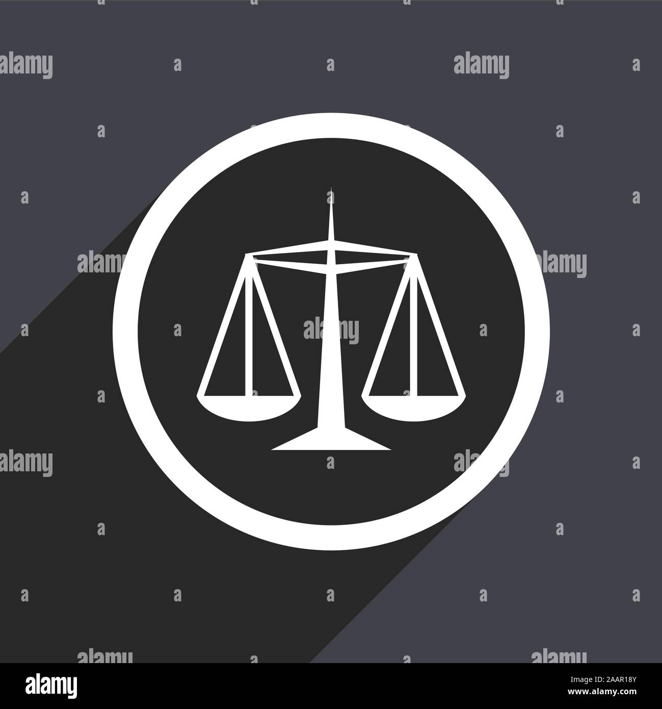 flat design justice vector icon Stock Vector Image & Art - Alamy