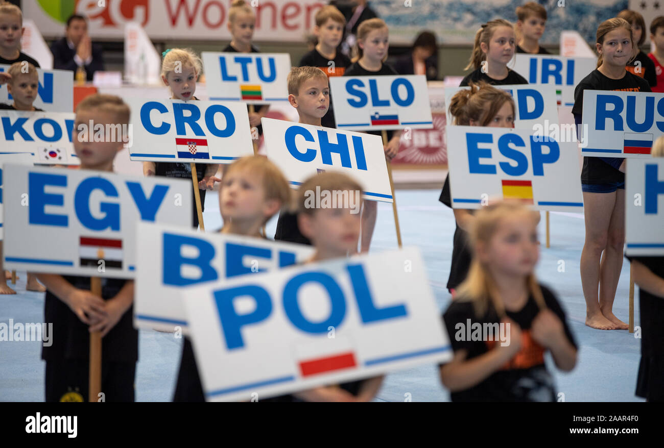 Cottbus, Germany. 23rd Nov, 2019. Gymnastics World Cup, 44th