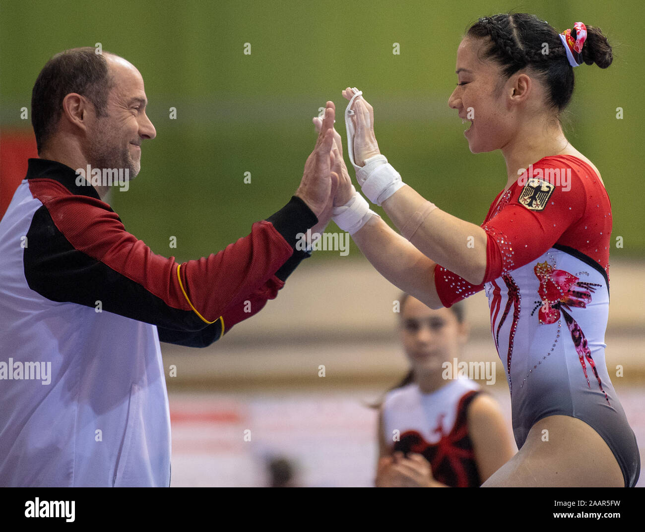Gymnast bui kim from germany hires stock photography and images Alamy