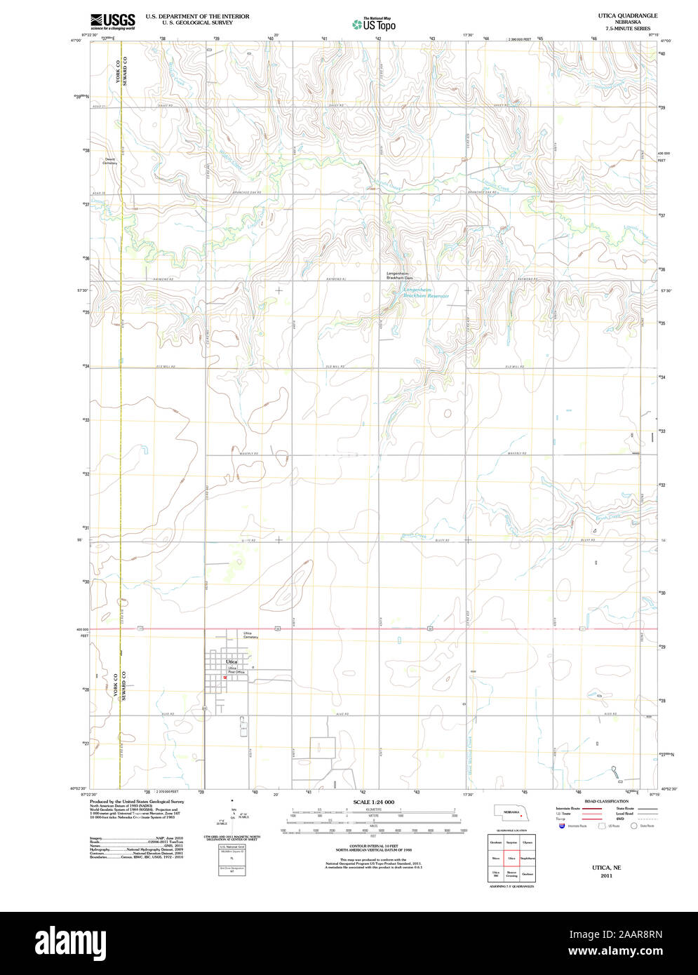 Map of utica Cut Out Stock Images & Pictures Alamy