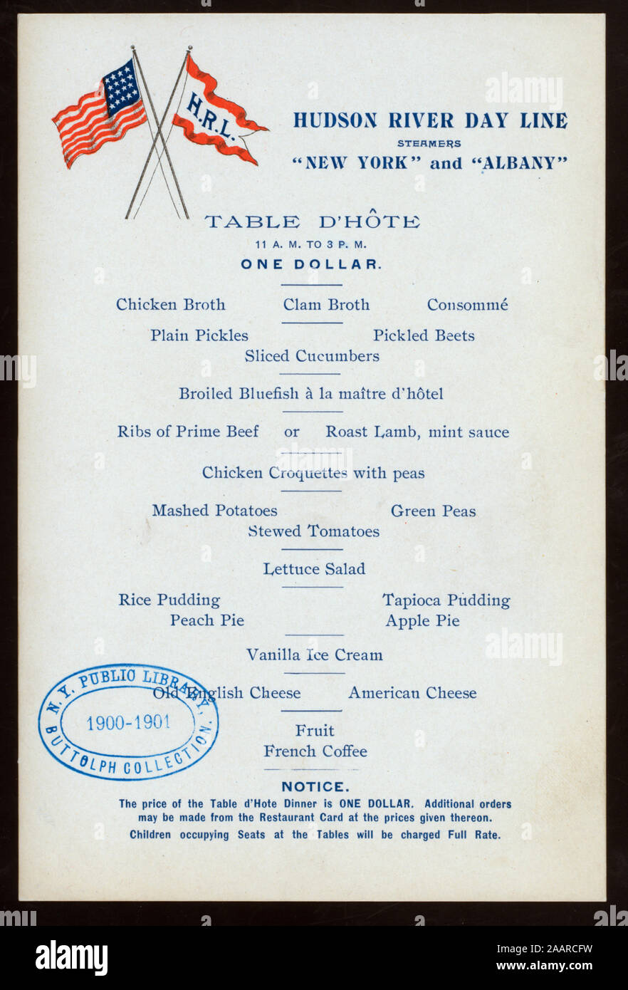 DINNER held by HUDSON RIVER DAY LINE at STEAMERS NEW YORK AND