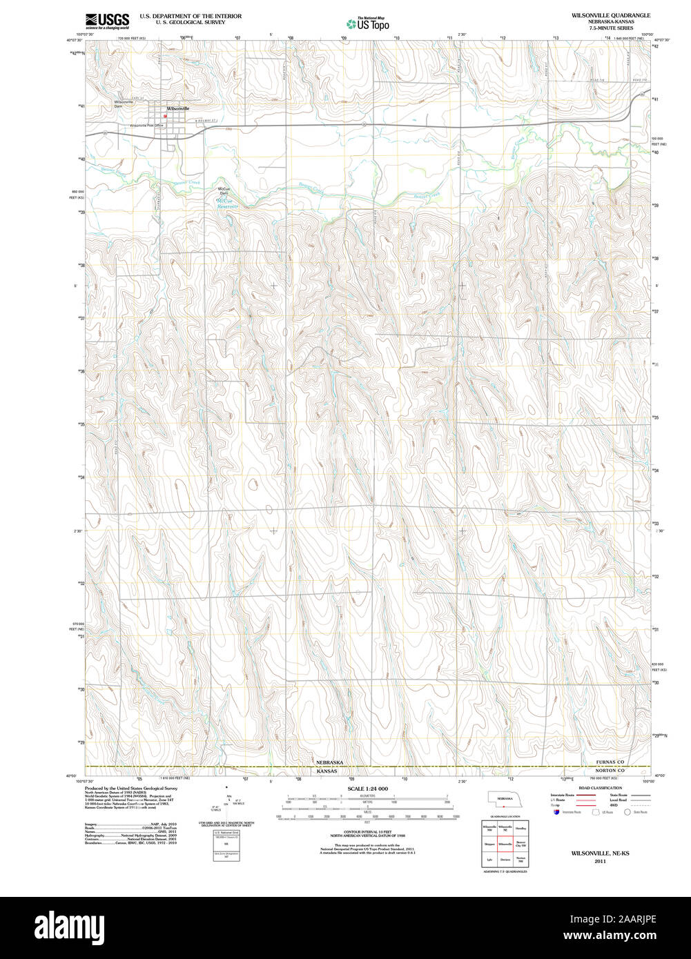Map of wilsonville nebraska hires stock photography and images Alamy