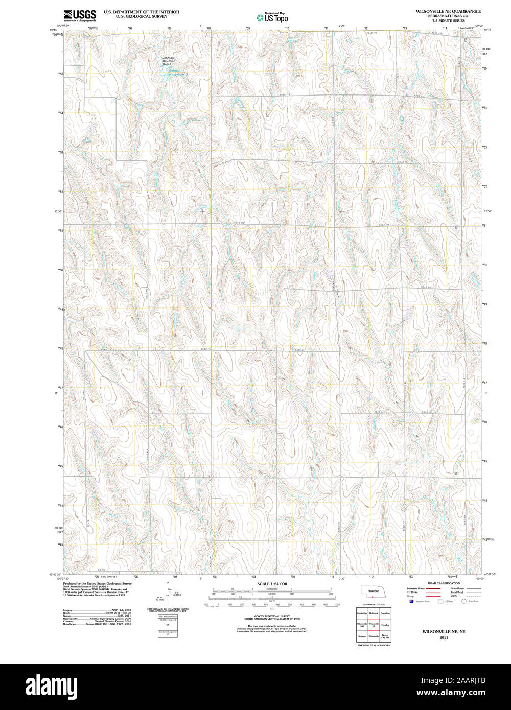 Map of wilsonville nebraska hires stock photography and images Alamy