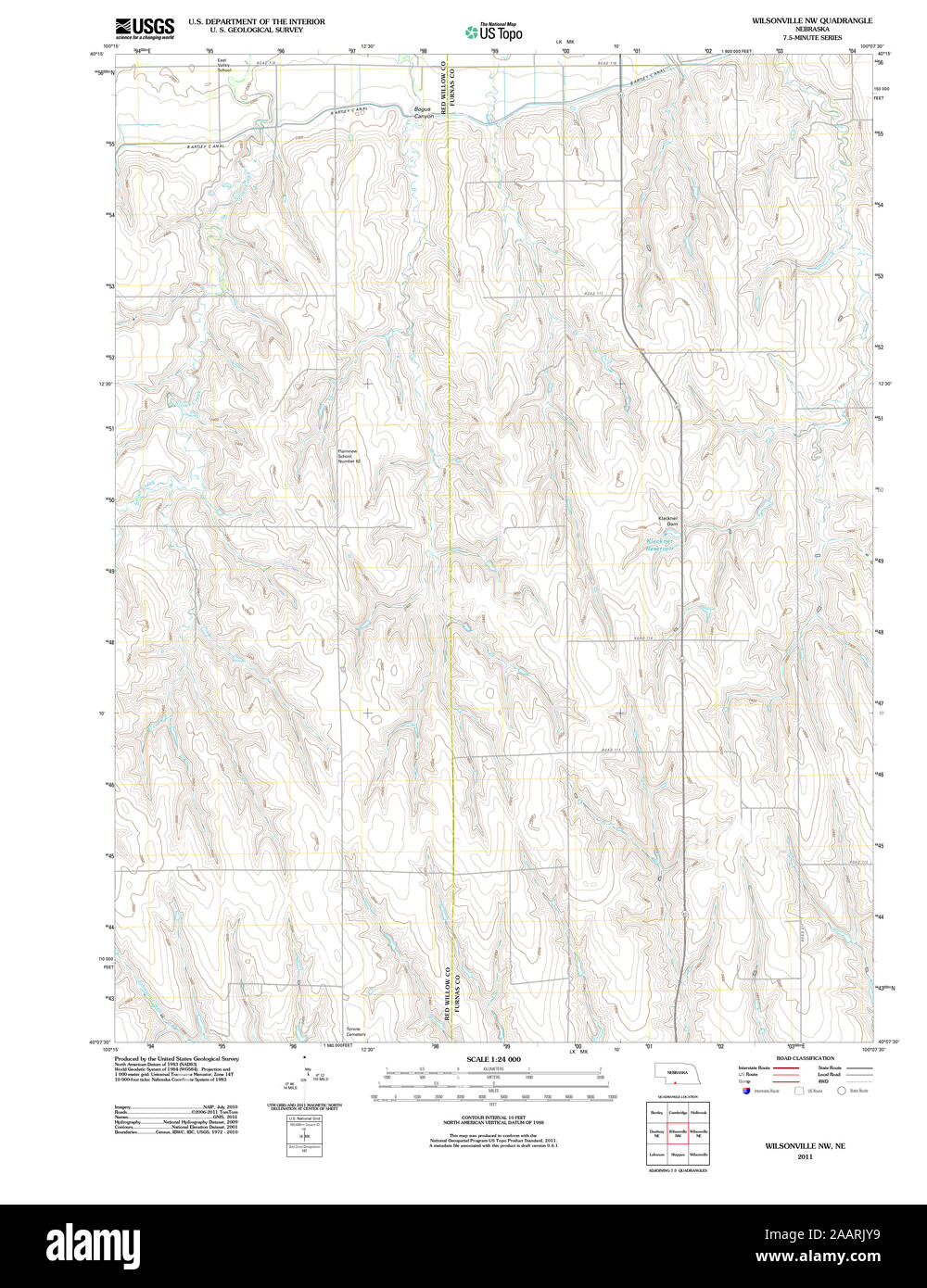 Map of wilsonville nebraska hires stock photography and images Alamy