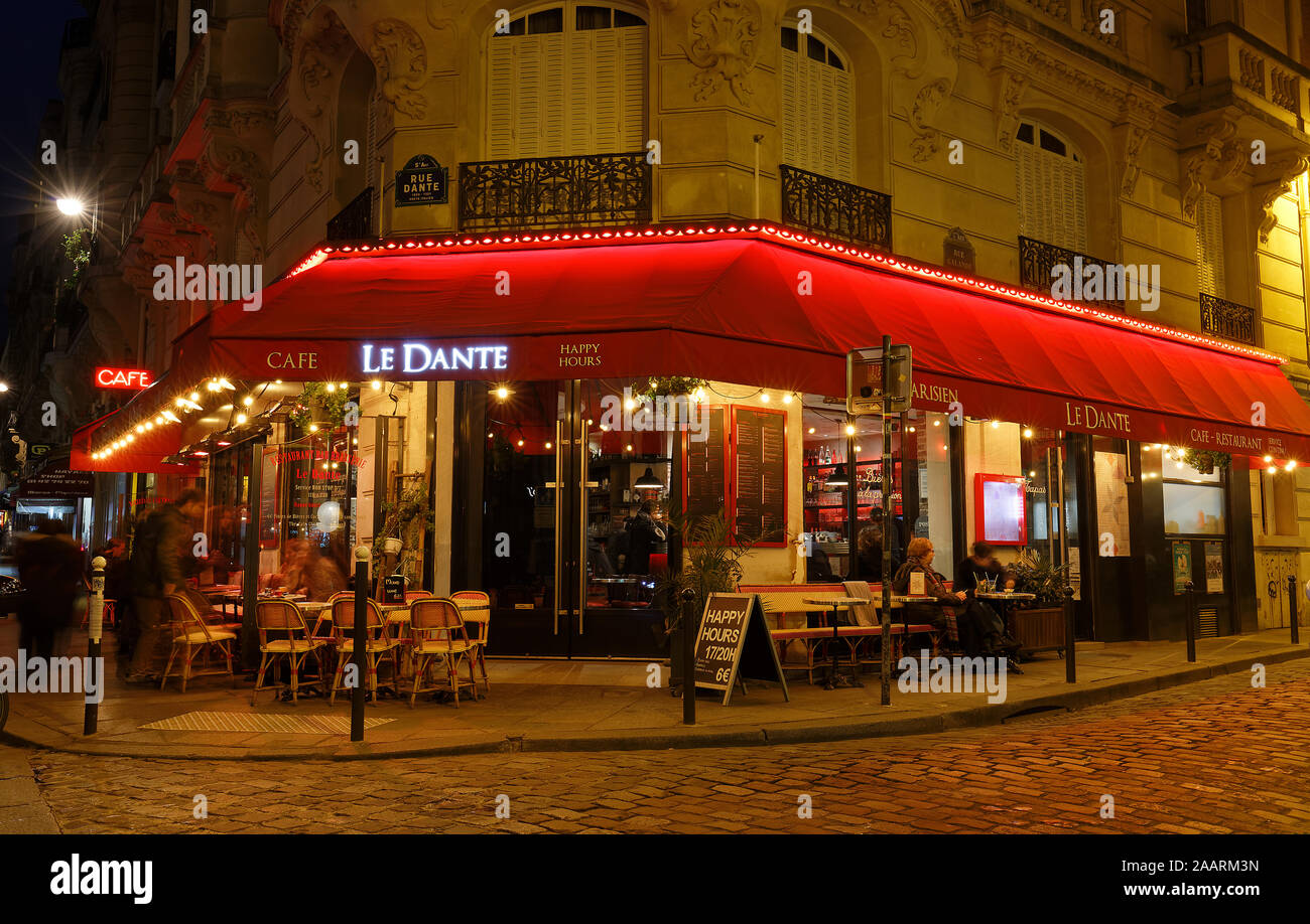 Restaurants in latin quarter paris hi-res stock photography and images ...