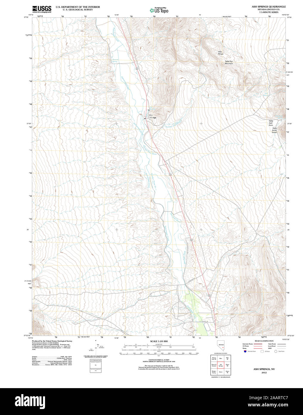 Ash springs nevada hi-res stock photography and images - Alamy