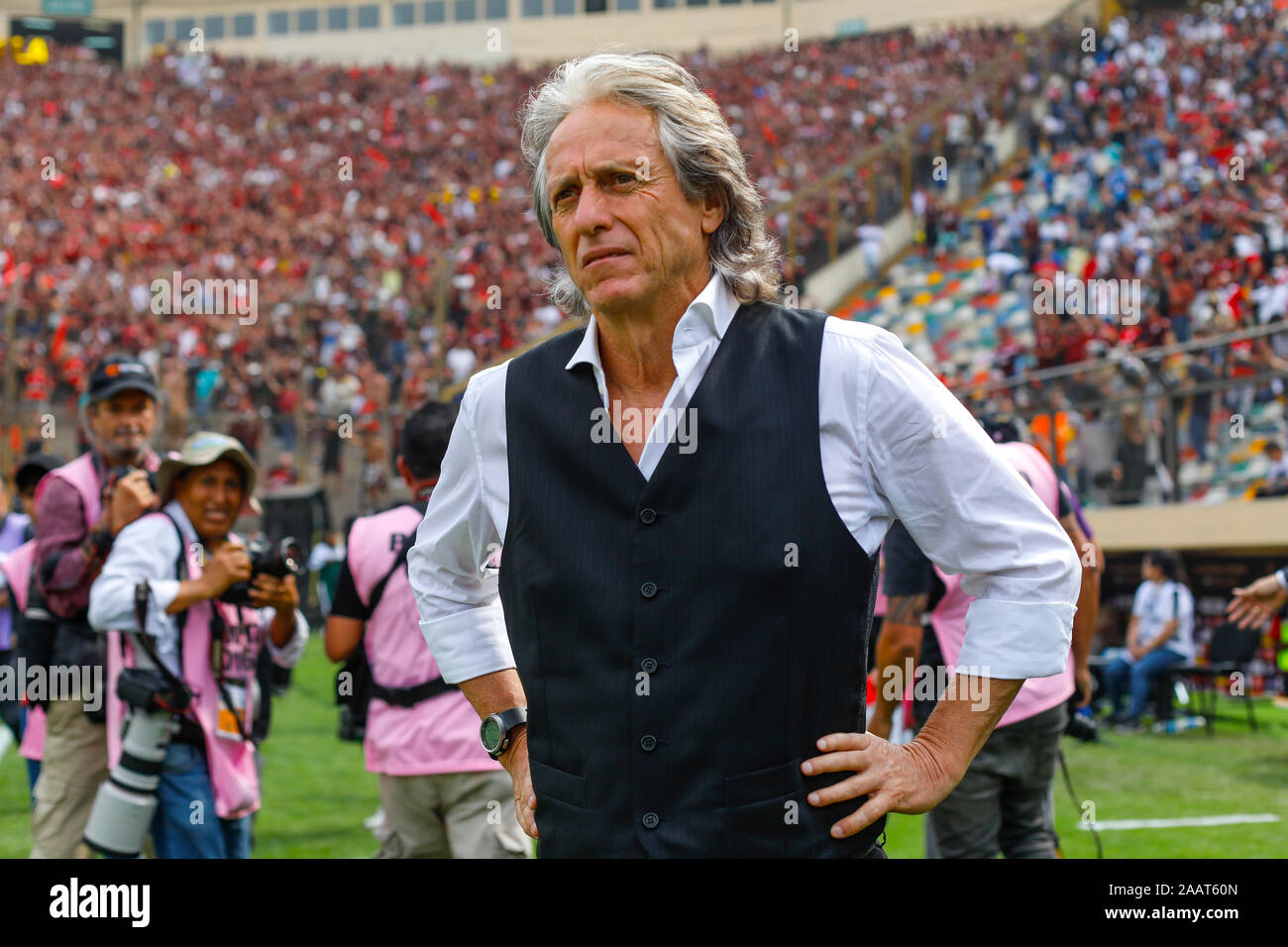 Lima, Peru. 23rd Nov, 2019. xxxx during the 2019 Copa Libertadores Final between Flamengo of Brazil and River Plate of Argentina at Estadio Monumental 'U'  in Lima, Peru on 23 Nov 2019. Credit: SPP Sport Press Photo. /Alamy Live News Stock Photo
