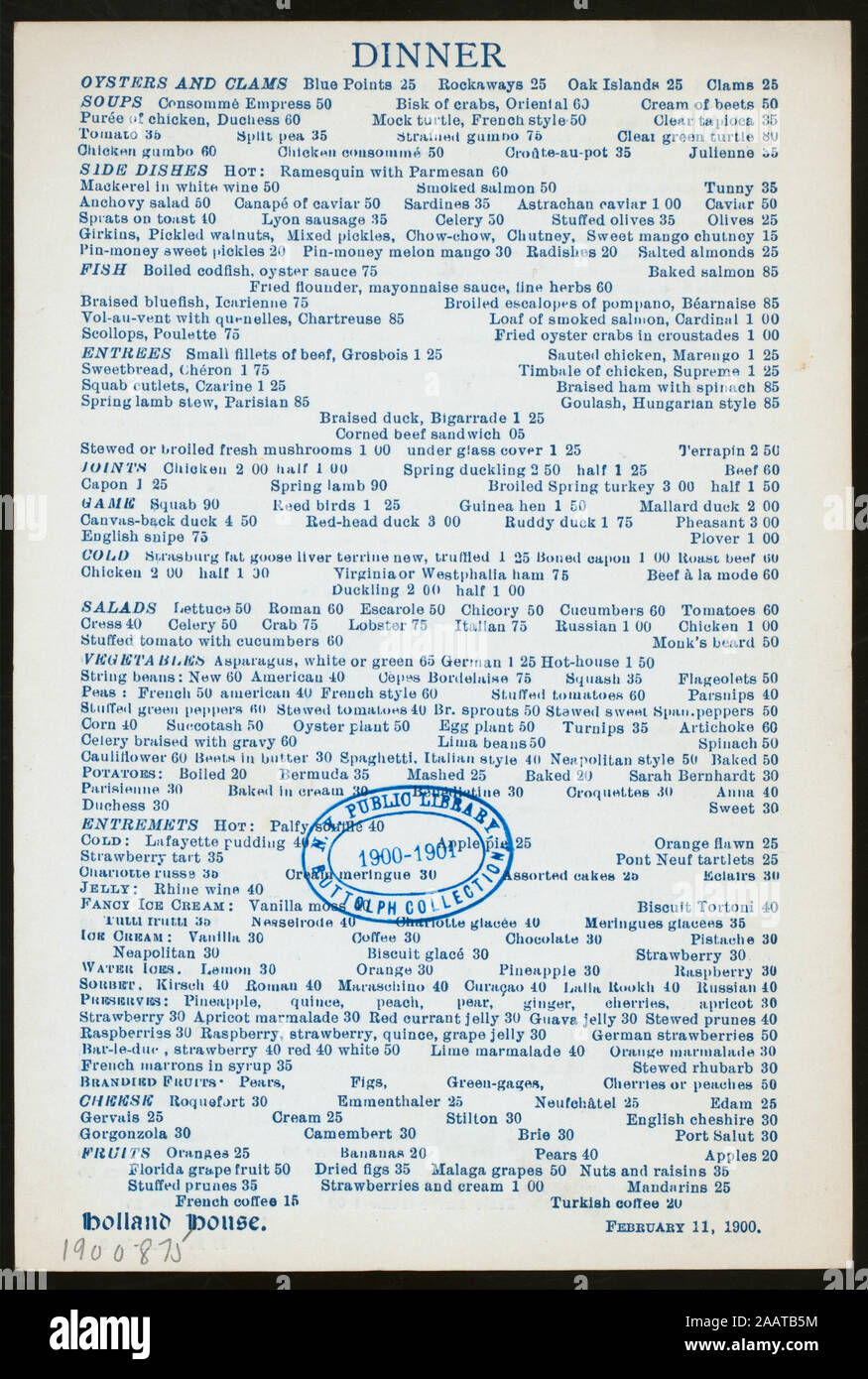 Dinner Diner Held By Holland House At Rest Priced A La Carte Menu In English And French Dinner Diner Held By Holland House At Rest Stock Photo Alamy Dinner Diner Held By Holland House At Rest Priced A La Carte Menu In English And French Dinner Diner Held By Holland House At Rest Stock Photo Alamy
