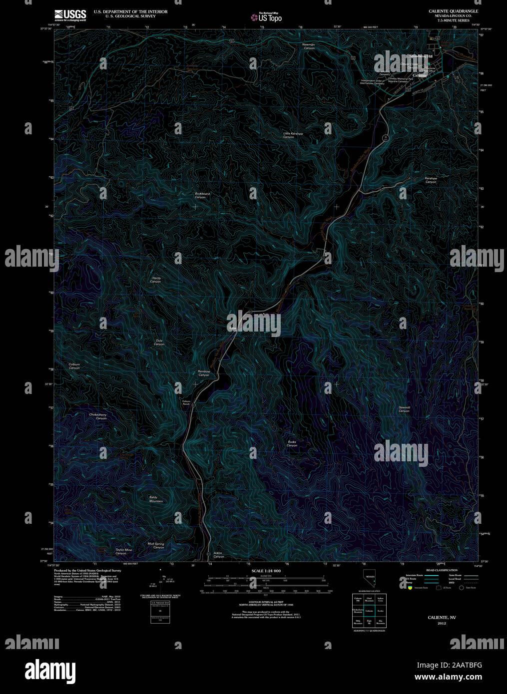 Caliente Nevada High Resolution Stock Photography and Images Alamy