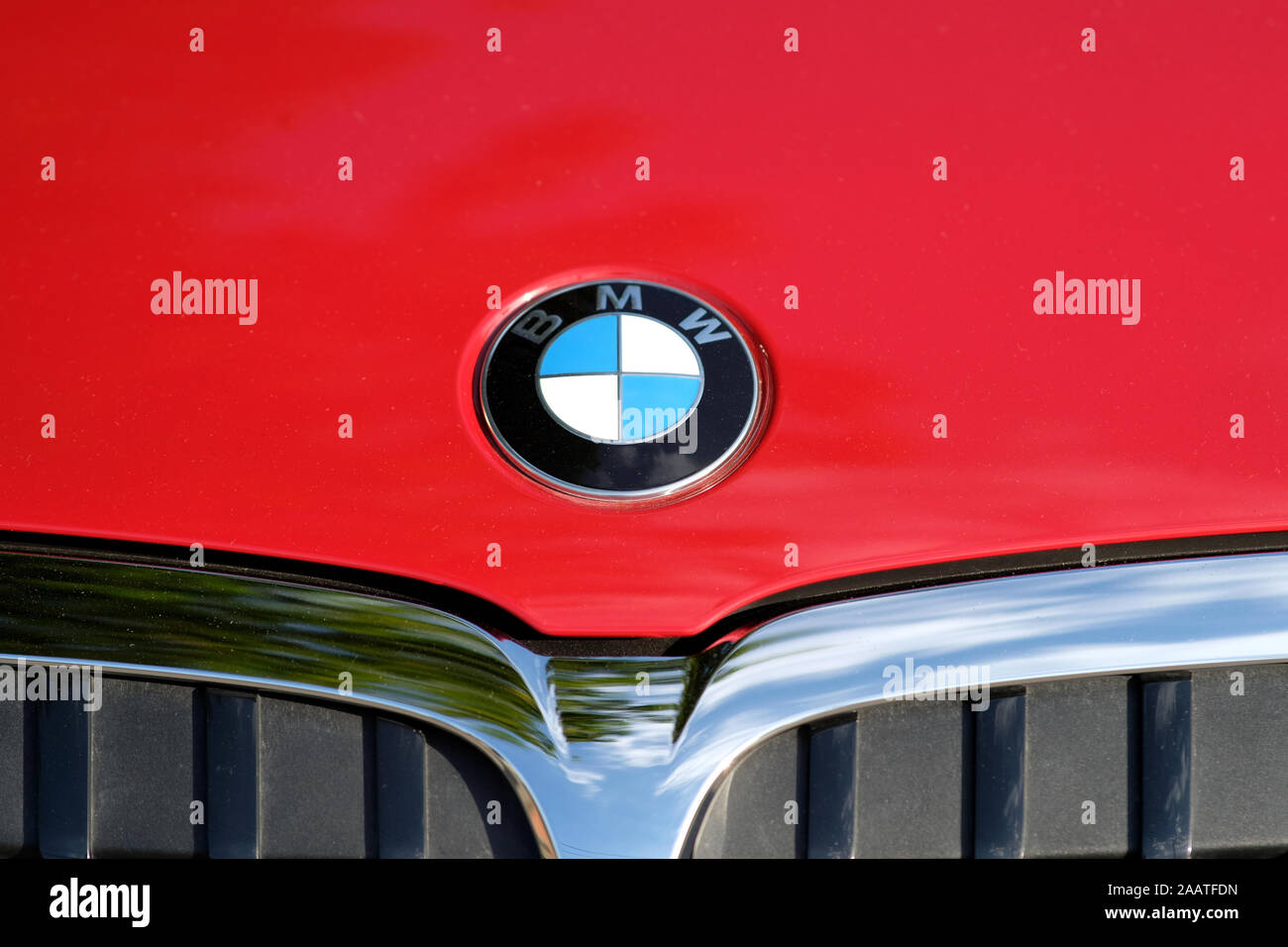 BMW 3 Series 2019 Stock Photo