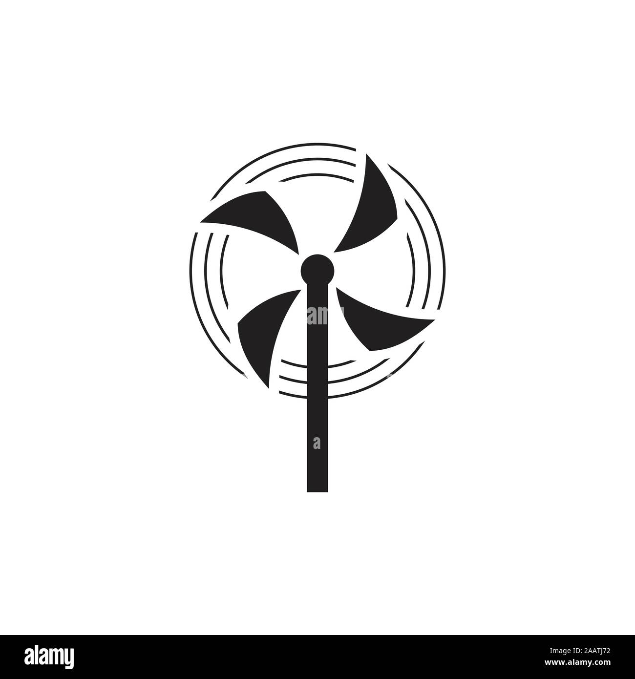 simple propeller symbol decoration vector Stock Vector Image & Art Alamy