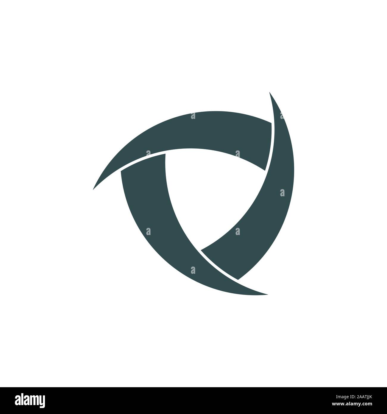 simple curves geometric simple logo vector Stock Vector Image & Art - Alamy