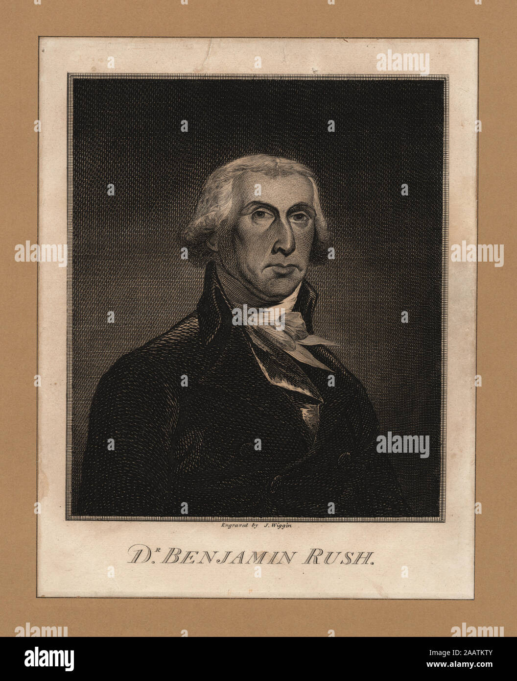 Dr Benjamin Rush Printmakers Include William Birch, R.W. Dodson, H.B ...