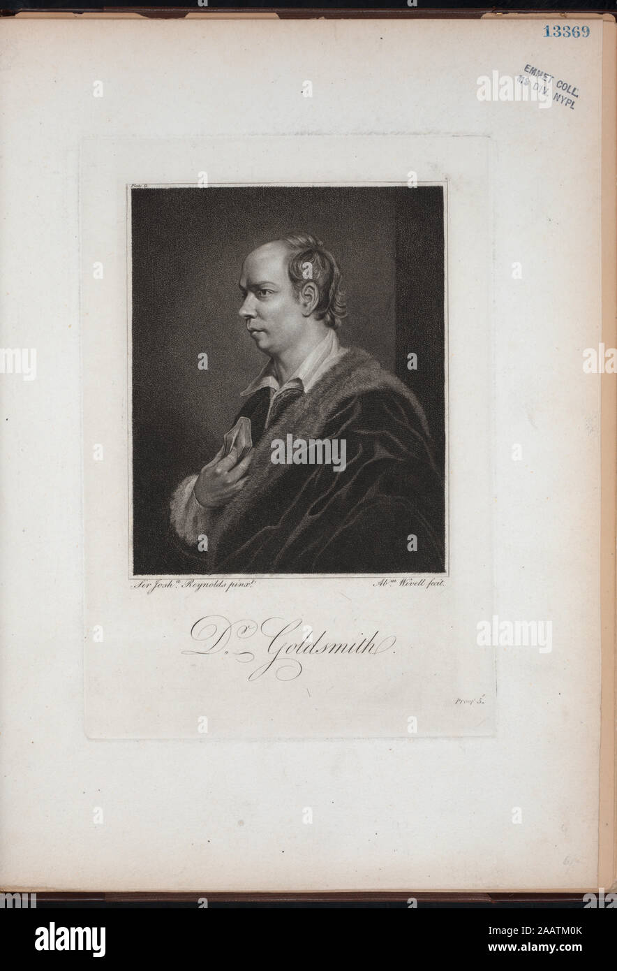 Dr Goldsmith EM13369; Dr. Goldsmith Stock Photo Alamy