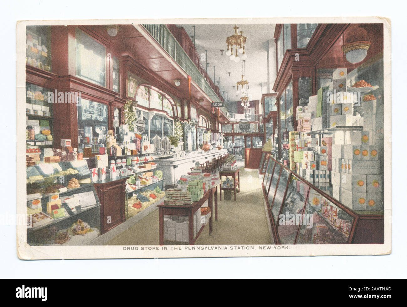 Drug Store in the Pennsylvania Station, New York Drug Store in the