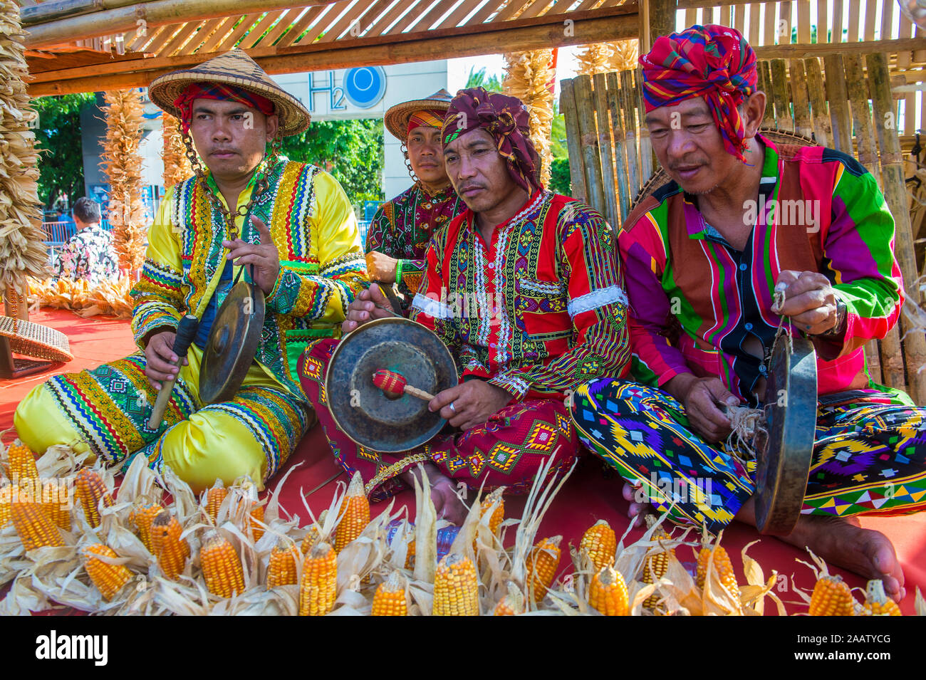 Participants in the Aliwan fiesta in Manila Philippines Stock Photo - Alamy