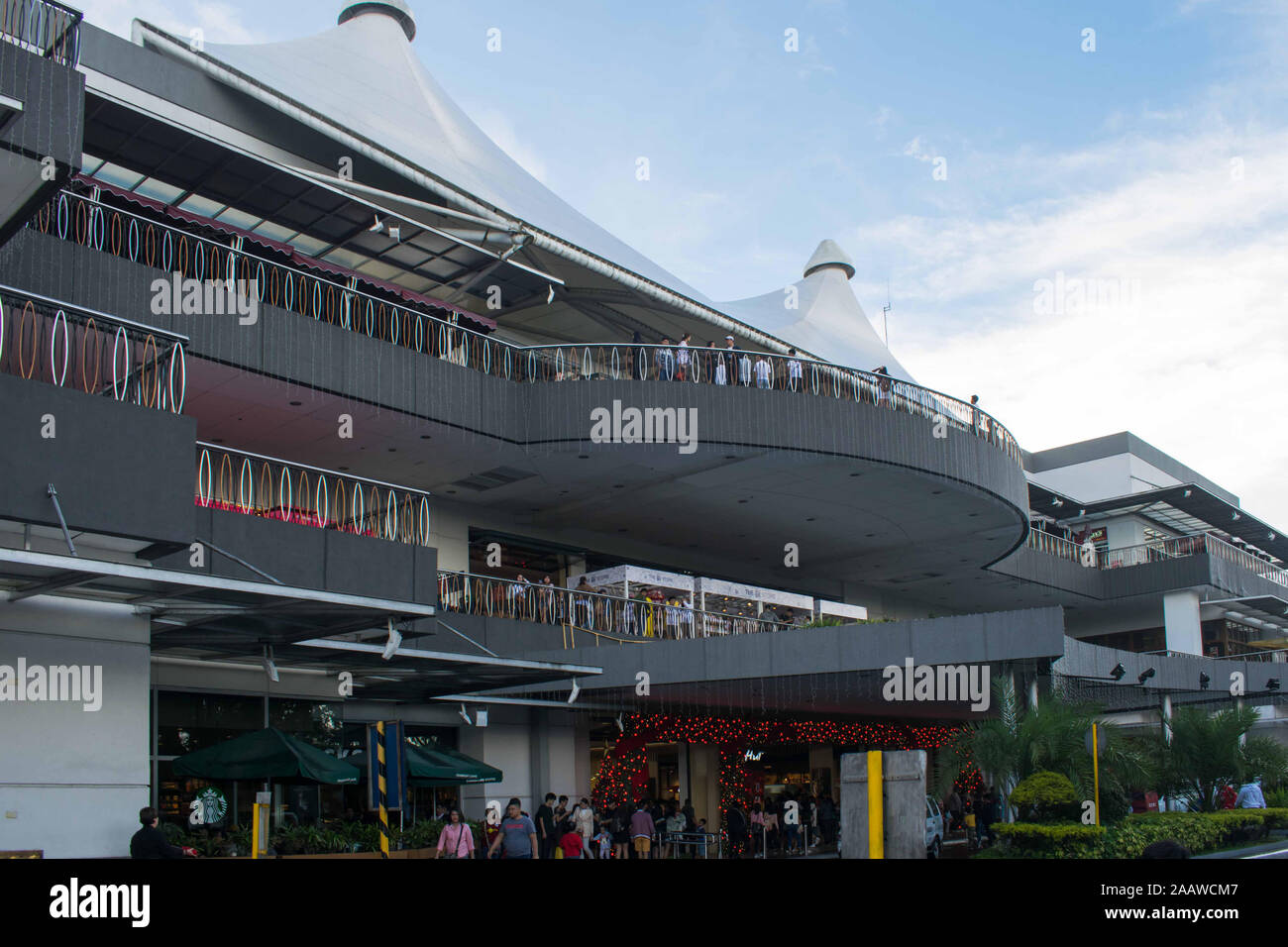 NOV. 2, 2019-BAGUIO CITY PHILIPPINES : SM mall in Baguio City interior design and architecture. Stock Photo