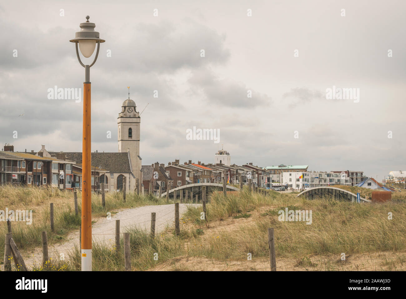 Netherlands, South Holland, Katwijk, townscape Stock Photo