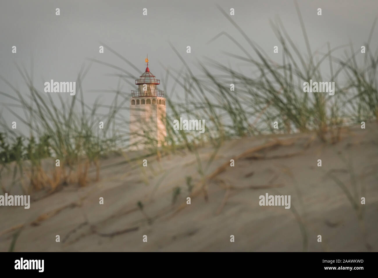 Netherlands, South Holland, Noordwijk, lighthouse Stock Photo