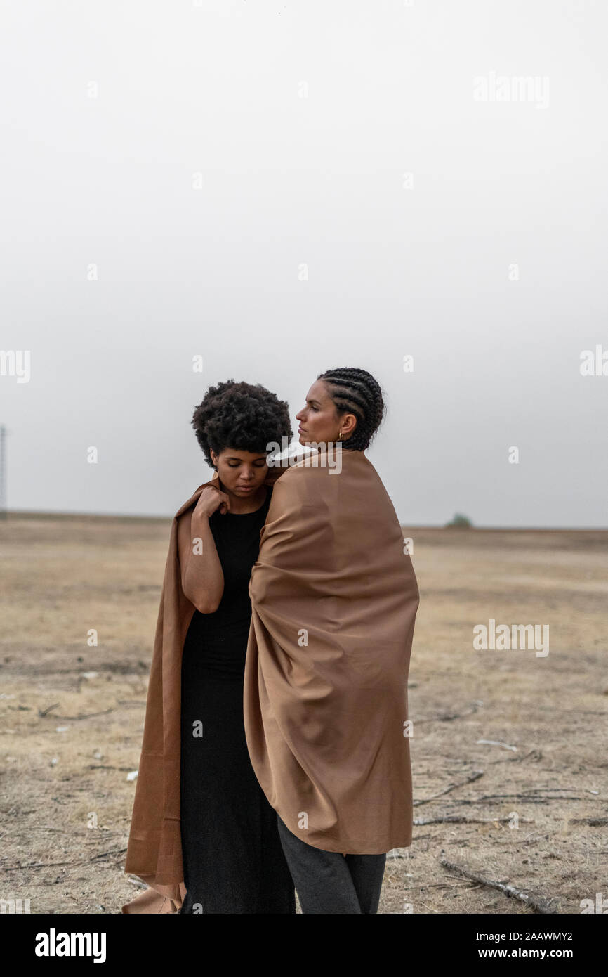 African two women standing hi-res stock photography and images - Alamy