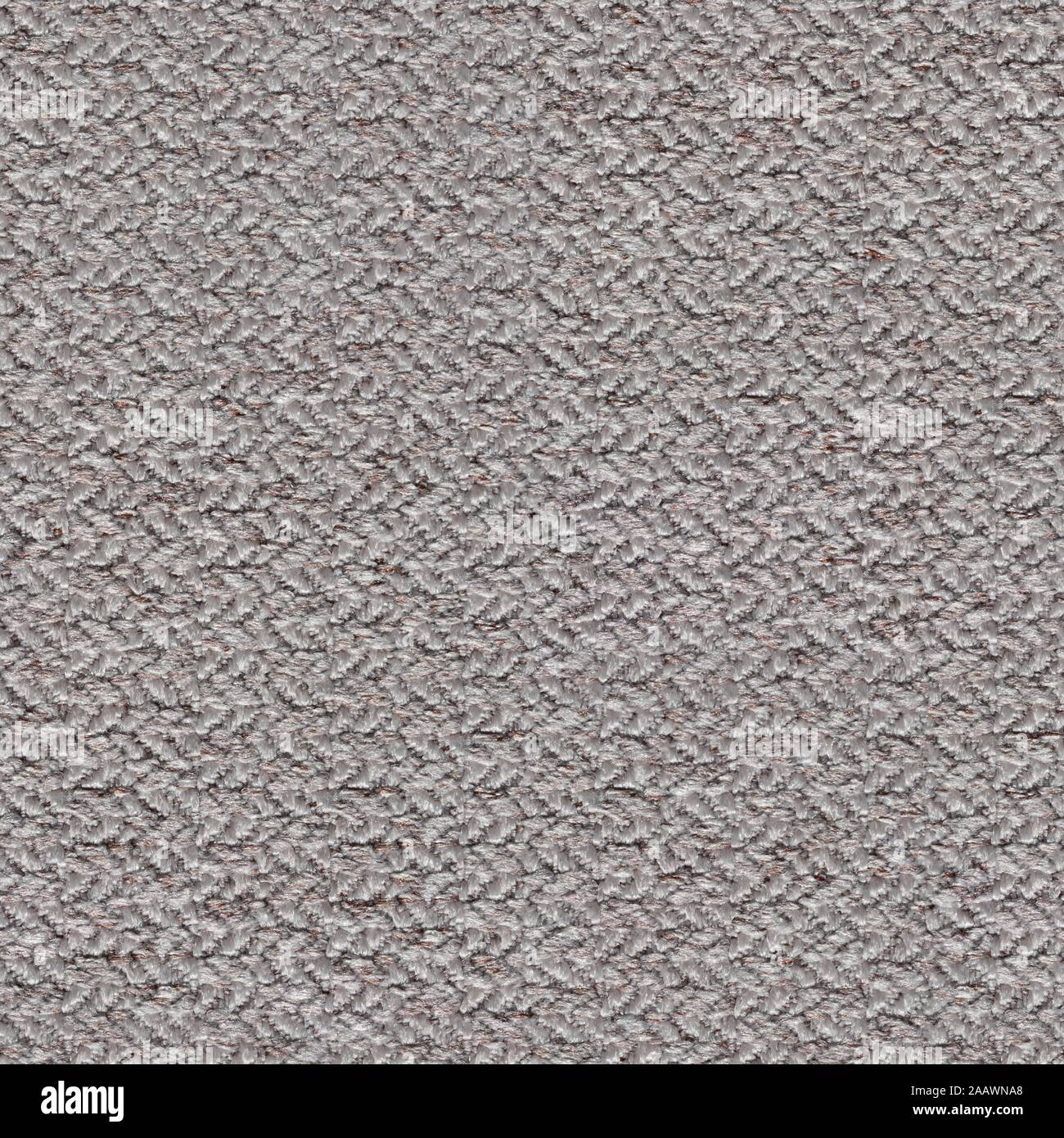Grey fabric background for project. Seamless square texture. Stock Photo