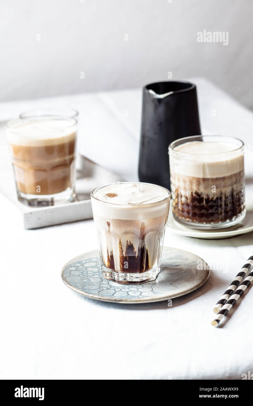 Cold frothed milk hires stock photography and images Alamy