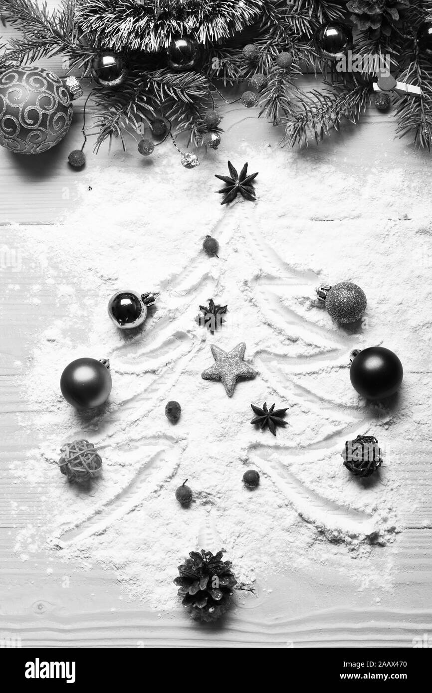 Scattered tree branches Black and White Stock Photos Images Alamy