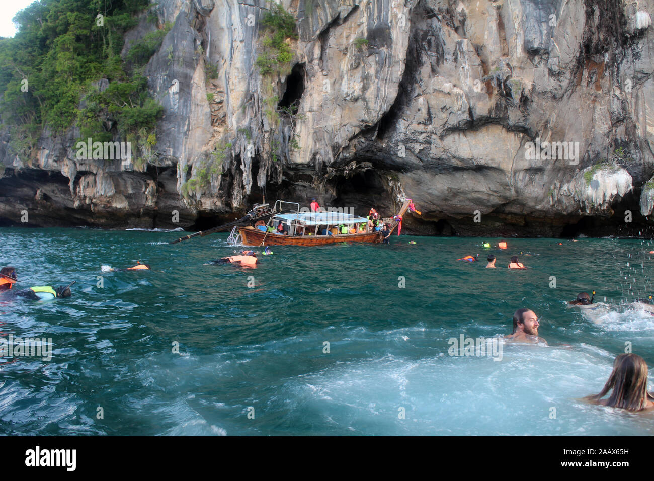 Ko Tapu James Bond Island, Phang Nga National Park Thailand Stock Photo