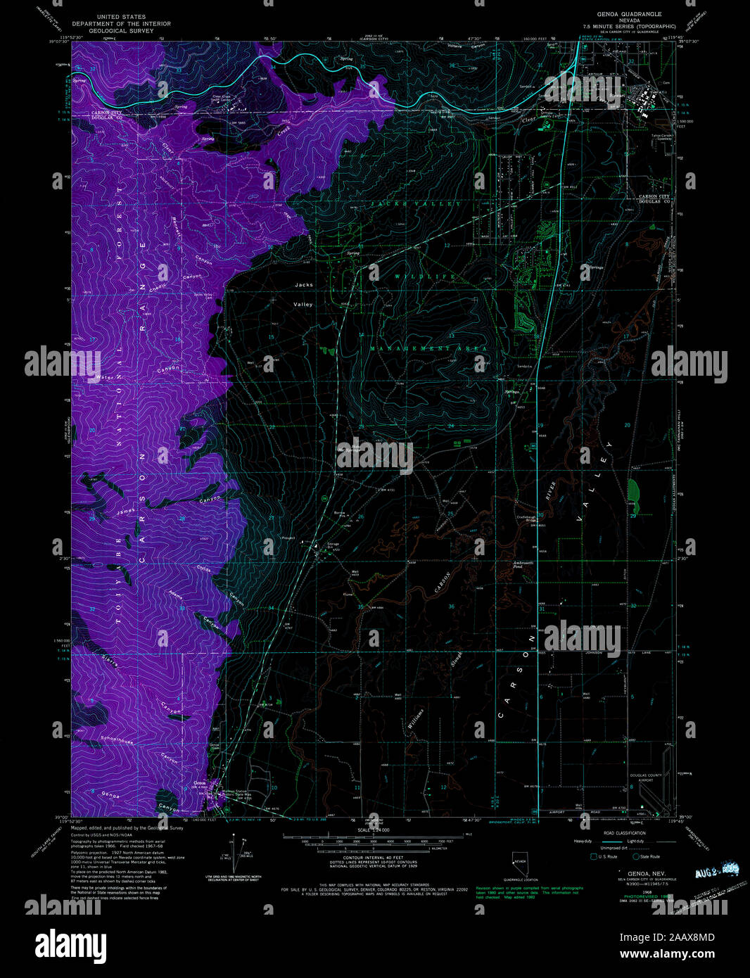 Genoa nevada hires stock photography and images Alamy