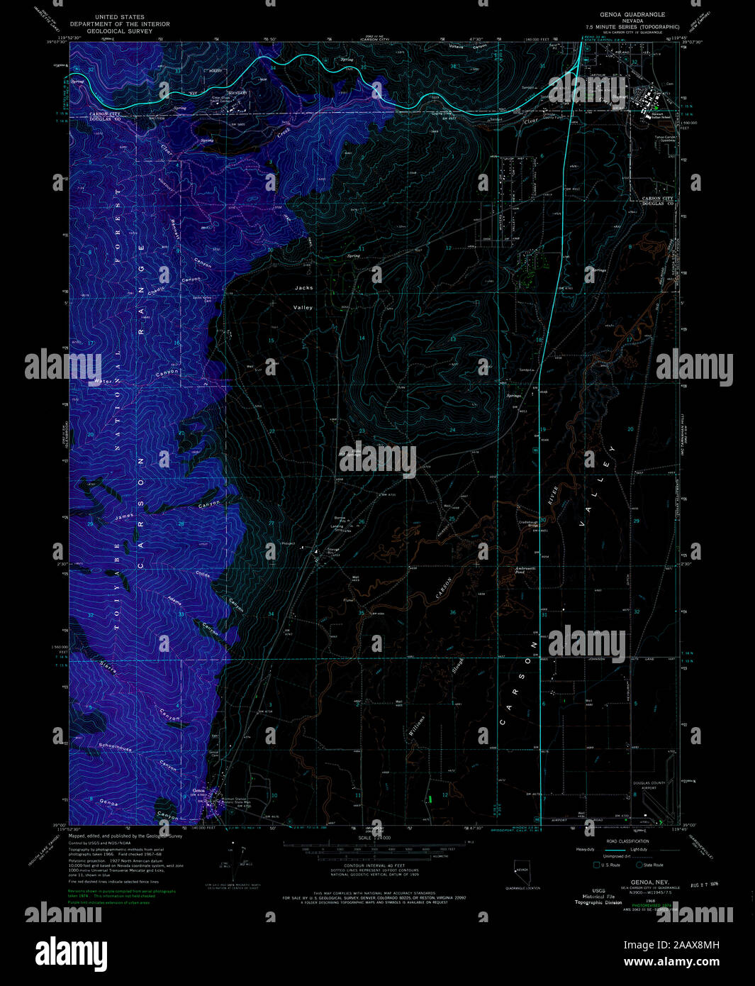 Genoa nevada hires stock photography and images Alamy