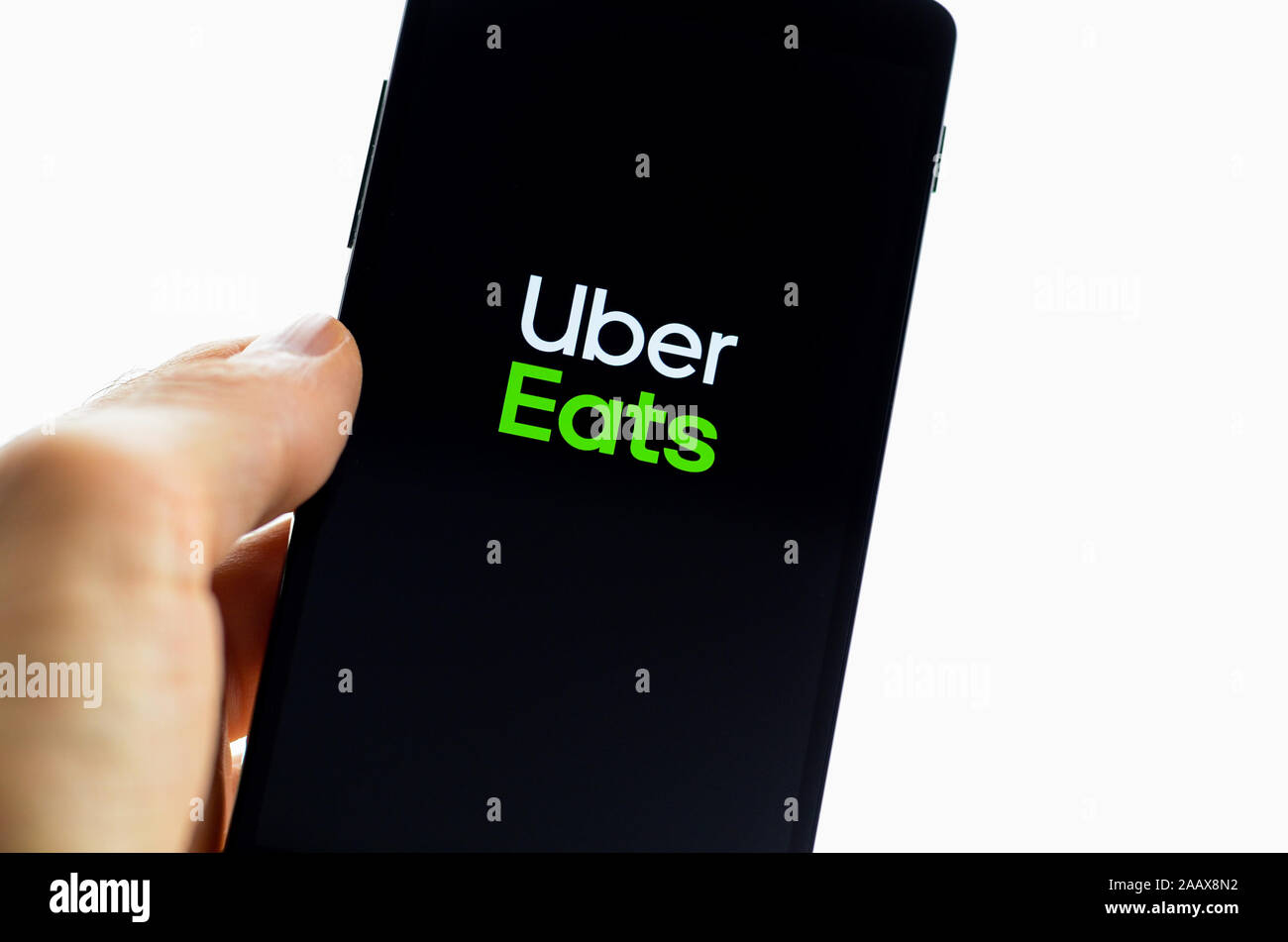 Uber eats app hi-res stock photography and images - Alamy