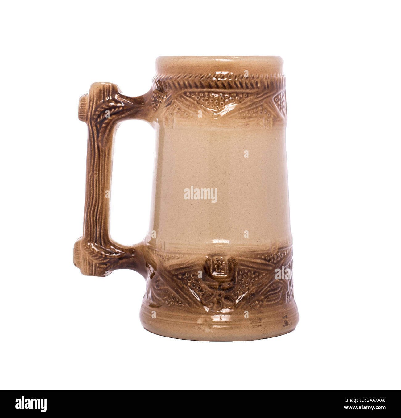 Mug old beer Stock Photo Alamy