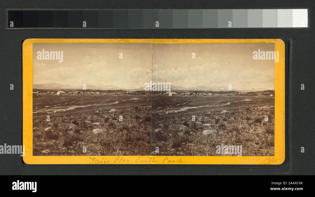 Fairplay, South Park Fairplay, South Park.; Fairplay, South Park Stock