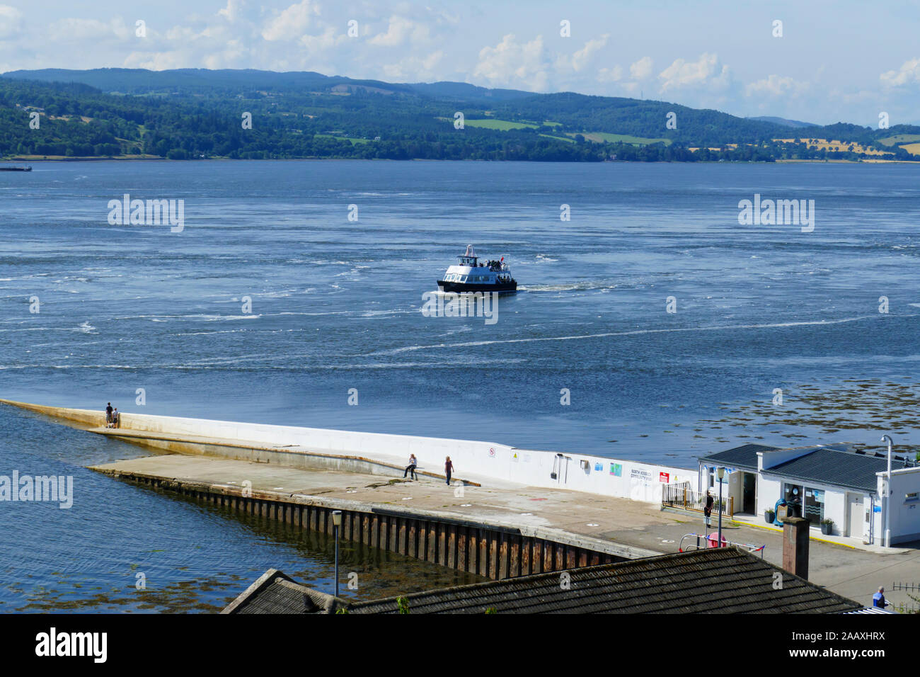 North Kessock an der Beauly Firth Bucht  in Schottland Stock Photo