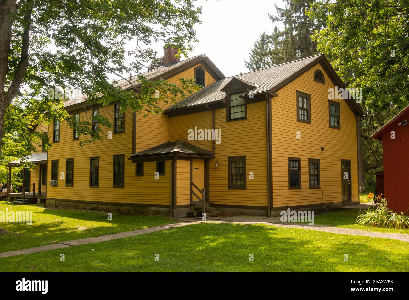 Arrowhead Herman Melville House in Pittsfield MA Stock Photo Alamy