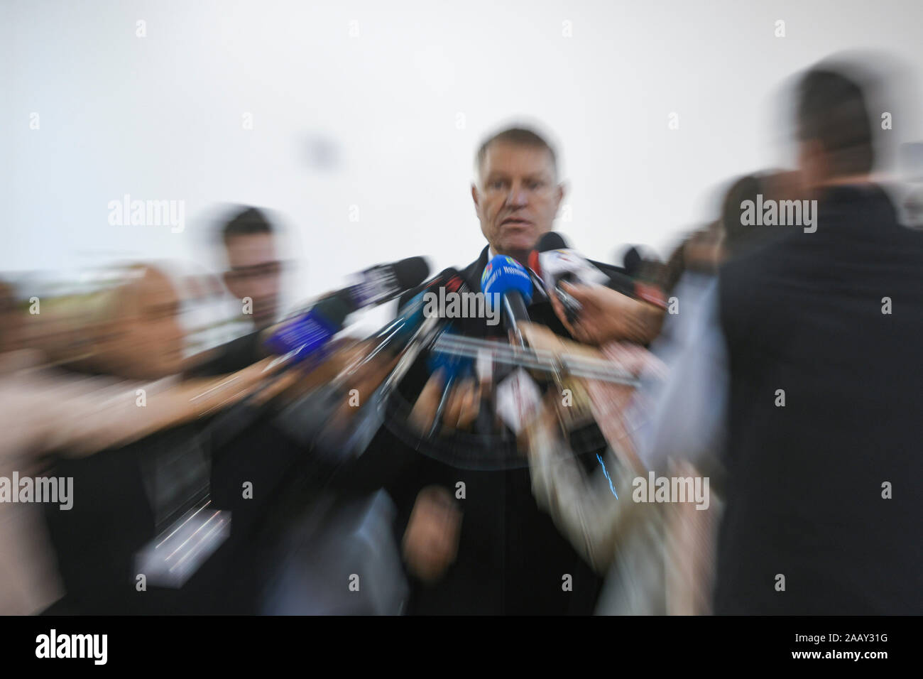 Klaus Iohannis High Resolution Stock Photography And Images Alamy