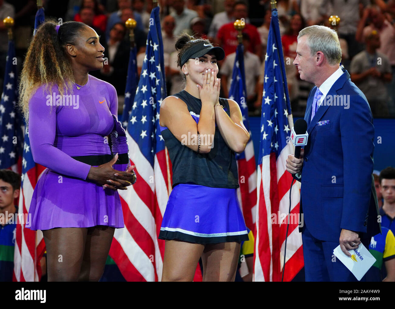 Bianca andreescu interview hi-res stock photography and images - Alamy