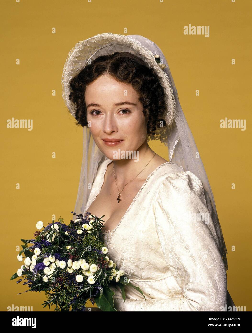 JENNIFER EHLE in PRIDE AND PREJUDICE (1995), directed by SIMON LANGTON