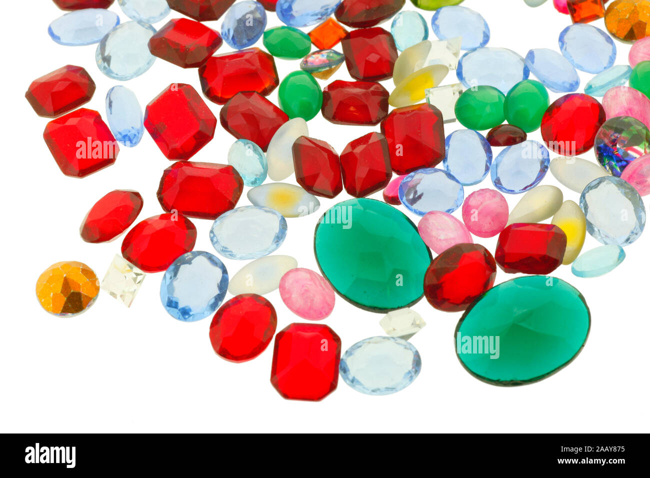 geschliffene Edelsteine und Halbedelsteine | jewels and semi-precious stones | BLWS142716.jpg [ (c) blickwinkel/fotototo Tel. +49 (0)2302-2793220, E-m Stock Photo