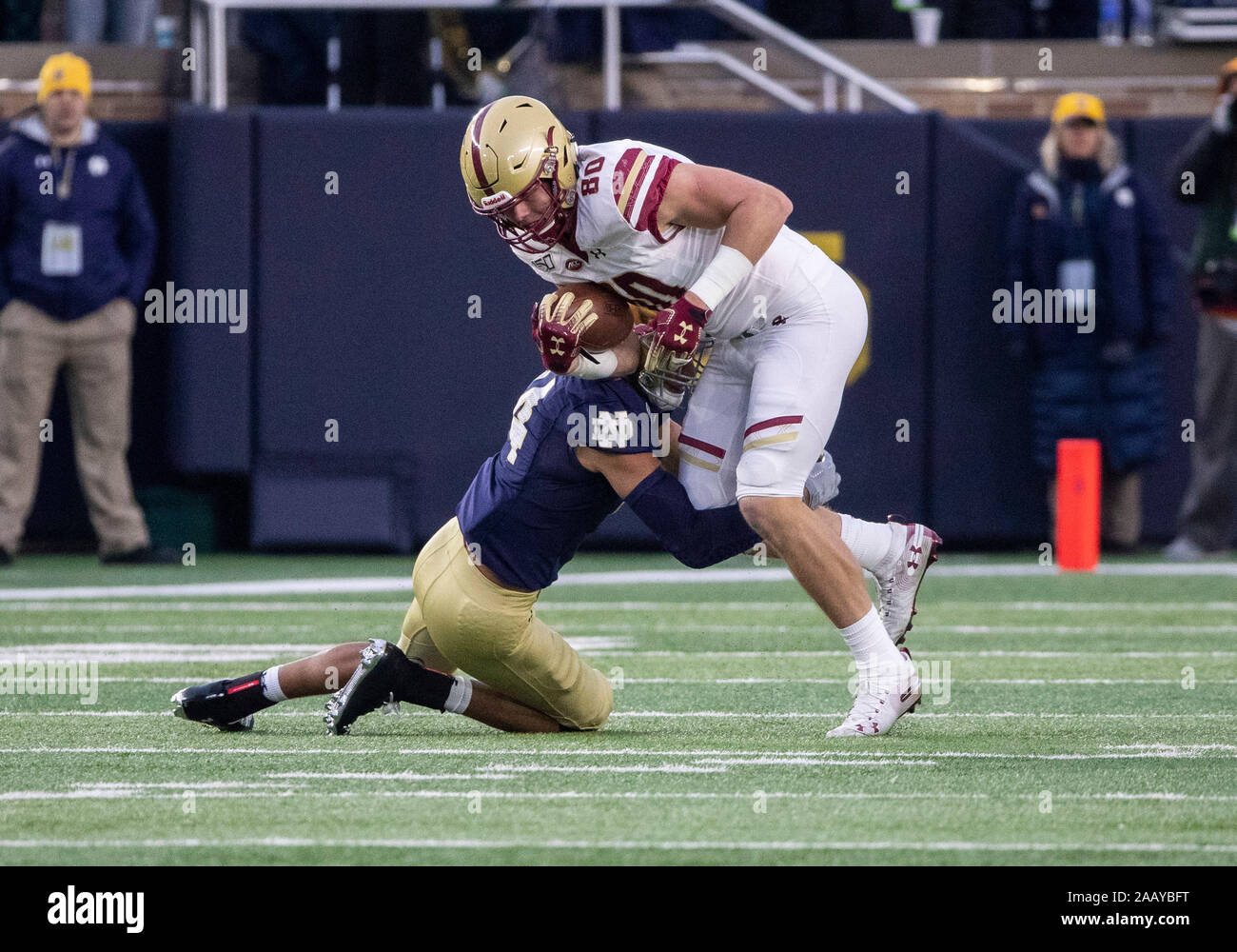 Notre dame tight end kyle hi-res stock photography and images - Alamy