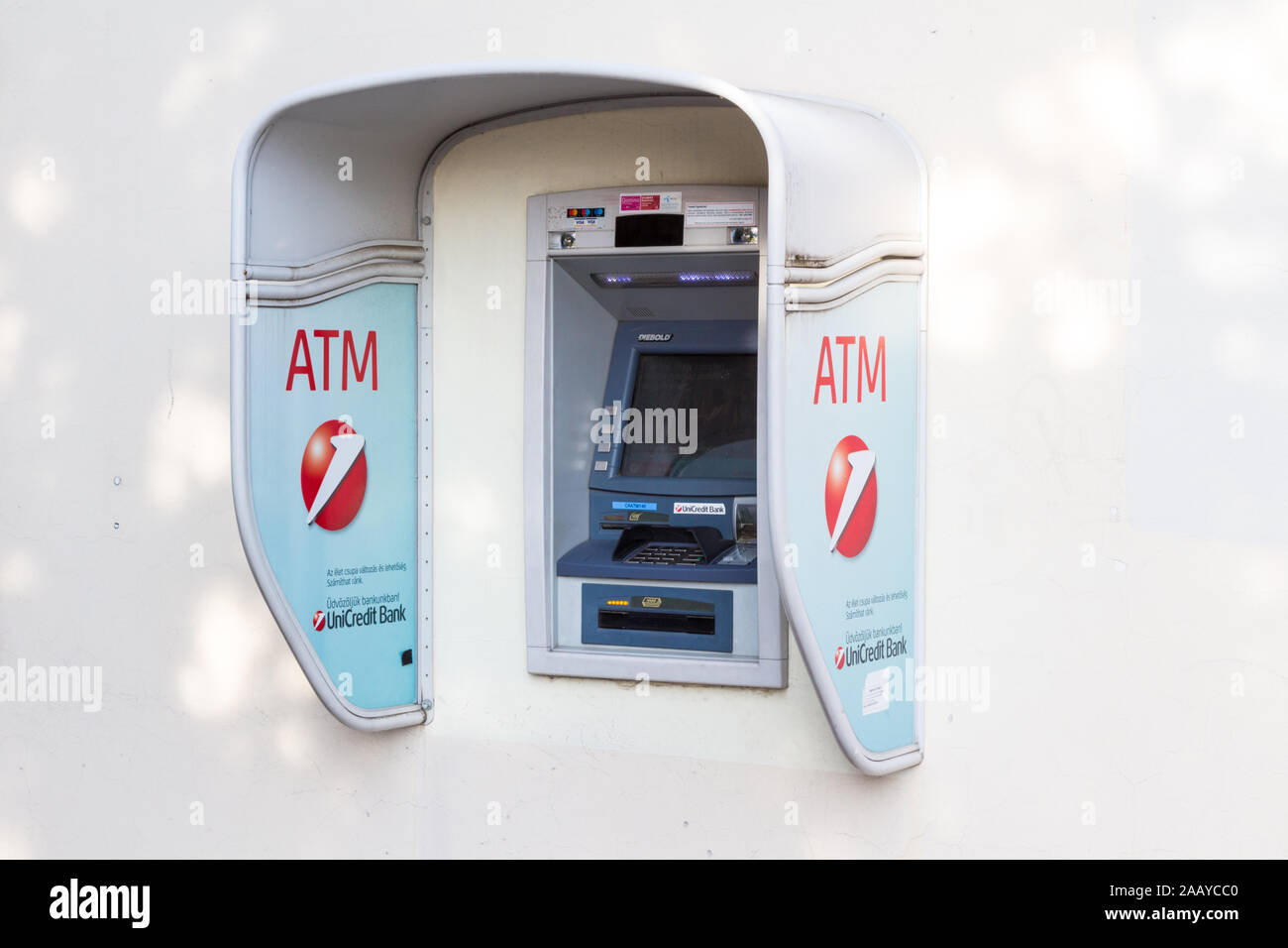 Unicredit atm hi-res stock photography and images - Alamy