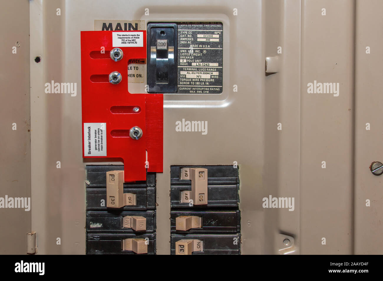 Uninterruptible Power Supply Circuit Stock Photo