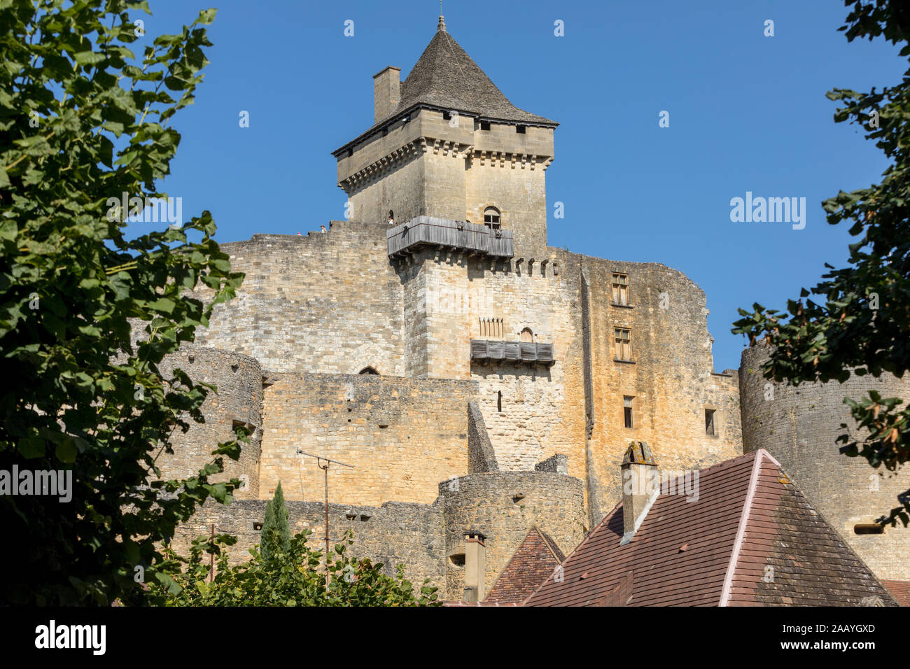 Chateau de Castelnaud, medieval fortress at Castelnaud-la-Chapelle ...