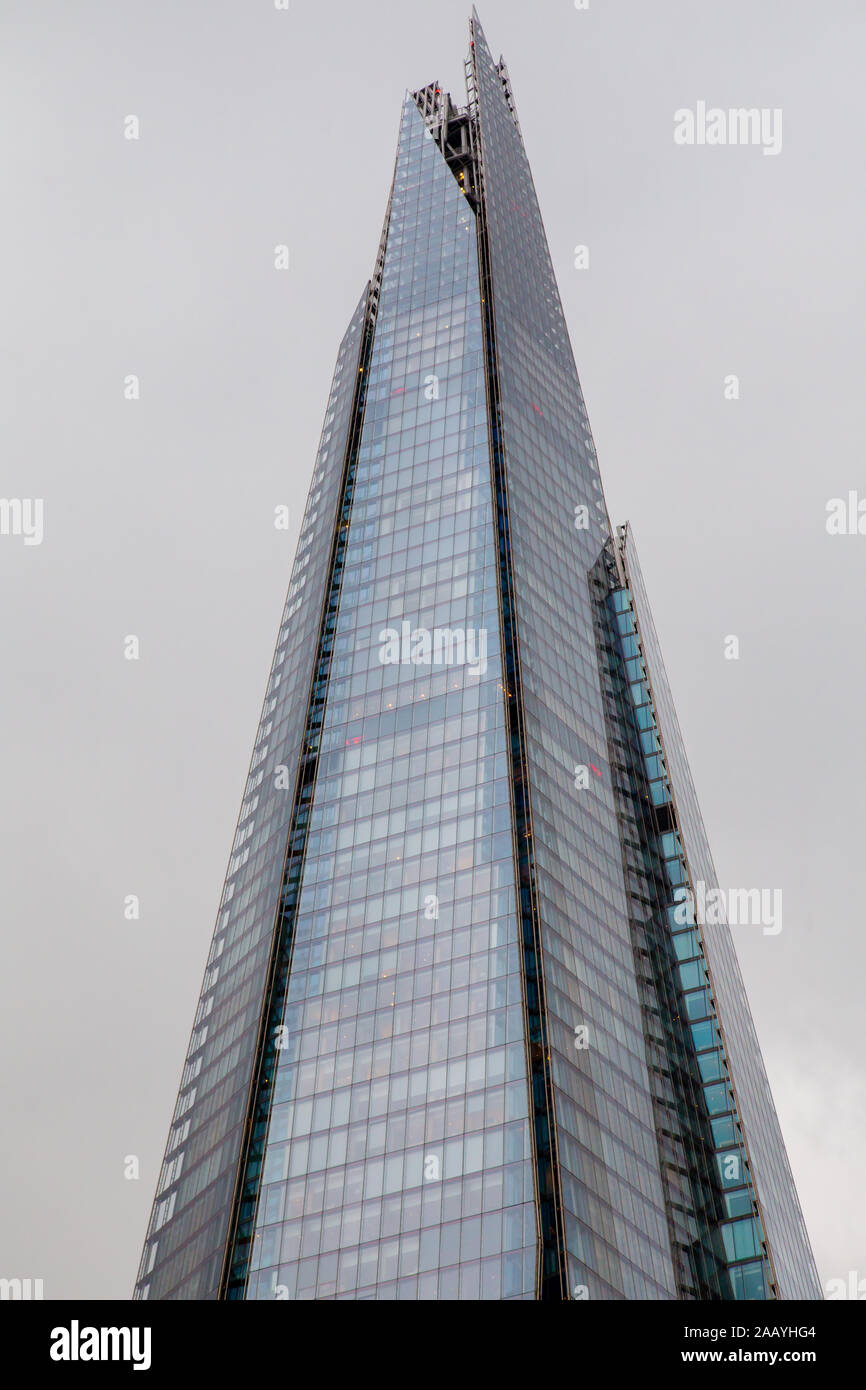 The Shard skyscraper at London Bridge, London Stock Photo