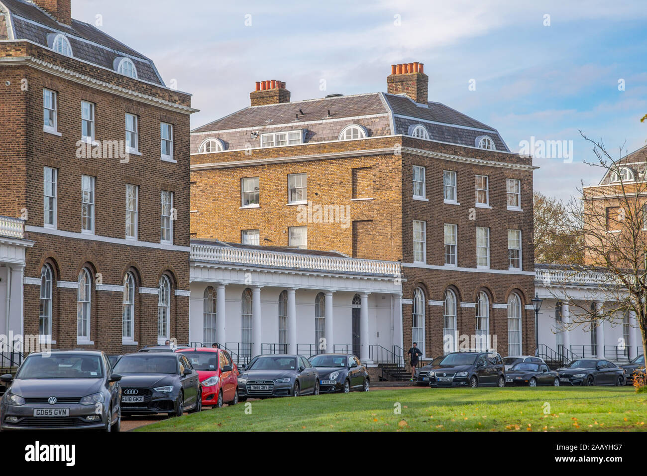 The Paragon road in Blackheath, built by Regency architect Michael