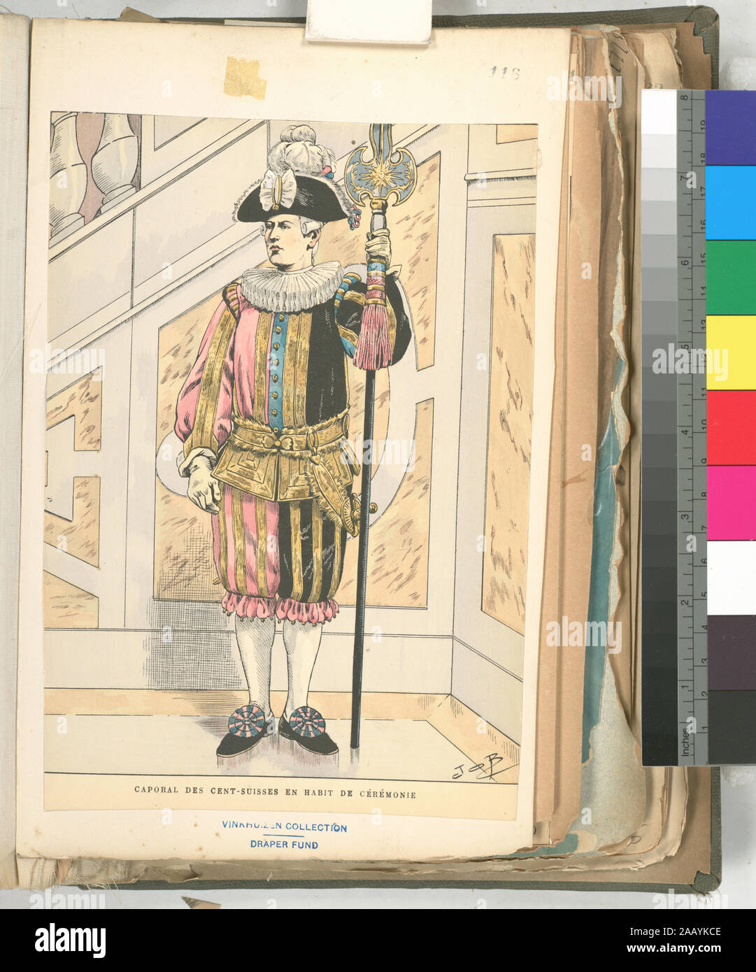 Soldier of France 17721776 Stock Photo Alamy