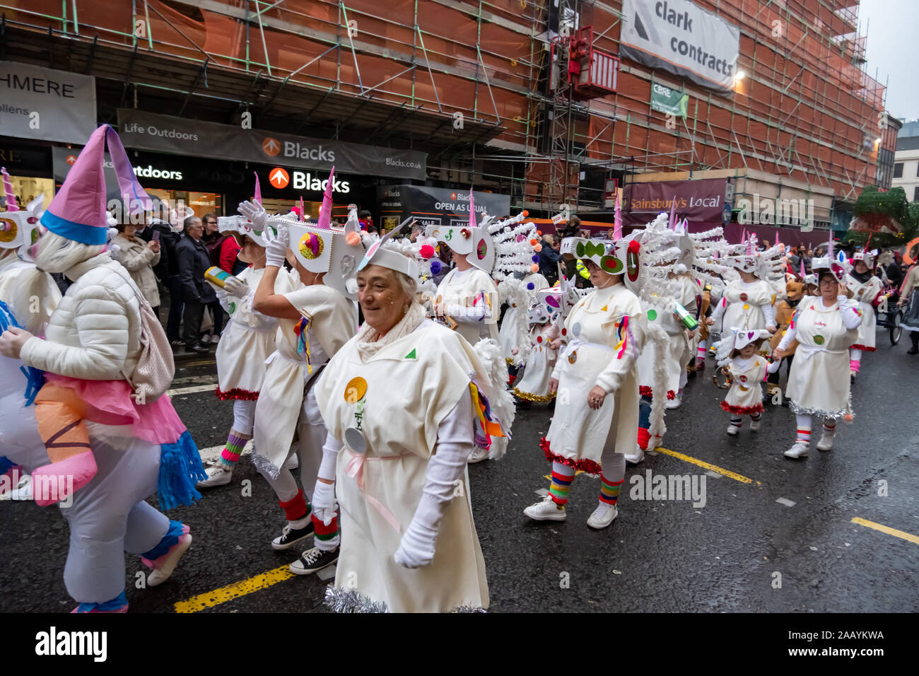 Glasgow, Scotland, UK. 24th November, 2019. The annual Style Mile