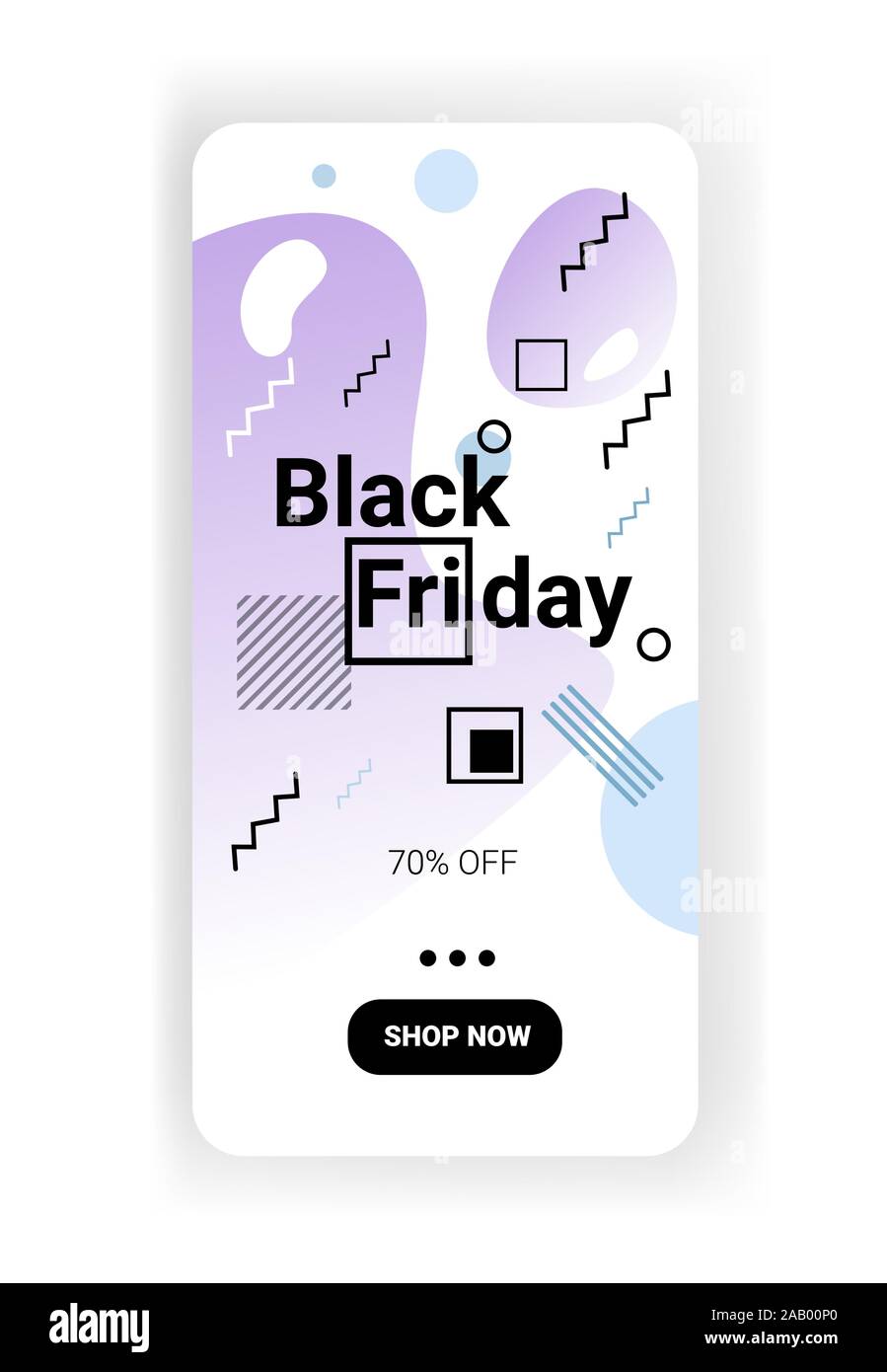 Big Sale Template Black Friday Banner Online Mobile App Special