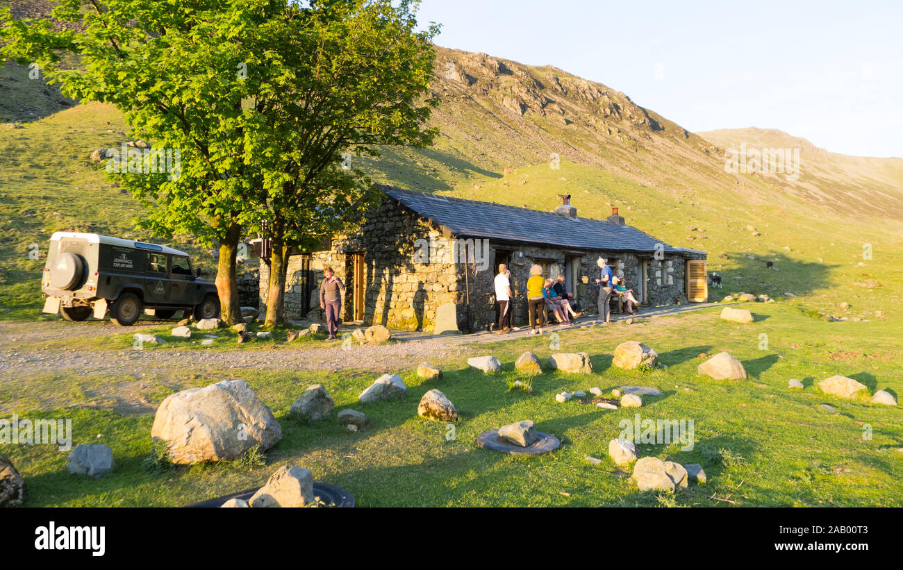 Black Sail YHA youth hostel, Lake District, UK Stock Photo Alamy