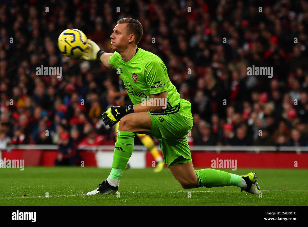 London United Kingdom November 23 Arsenals Goalkeeper Bernd Leno During English Premier 